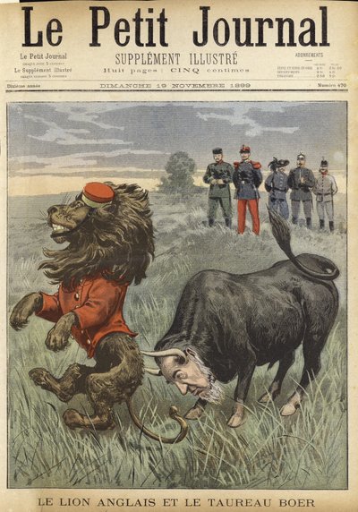 Omslag till Le Petit Journal, 19 november 1899 av French School