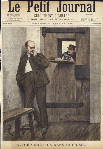 Omslag till Le Petit Journal, 20 januari 1895 av French School