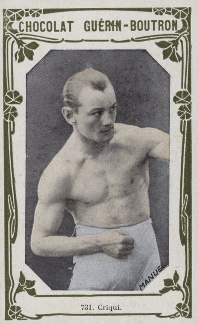 Criqui (färgad bild) av French School