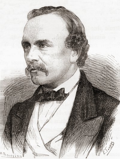 Cromwell Fleetwood "C.F." Varley, ur Les Merveilles de la Science, publicerad ca 1870 (gravyr) av French School