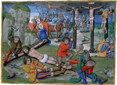 Korsfästelsen av Jesus av French School