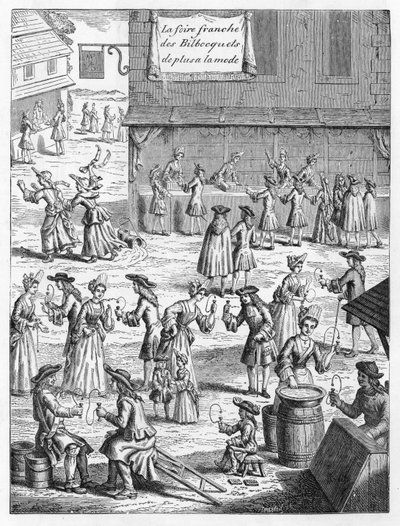 Cup- och bollmässa, sent 1600-tal av French School