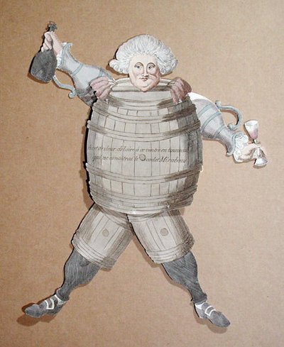 Utklippt av Louis Riqueti (1754-95) Vicomte de Mirabeau, ca 1790 (se även 104552) av French School