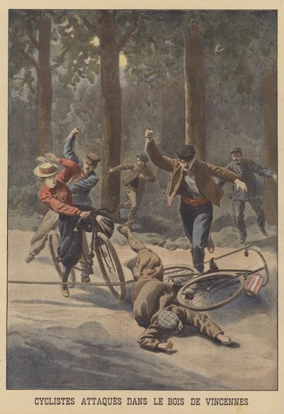 Cyklister attackerade i Bois de Vincennes i Paris av French School
