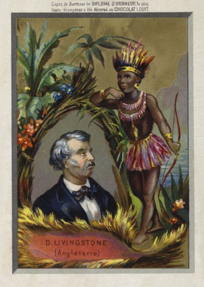 David Livingstone, skotsk missionär och upptäcktsresande av French School