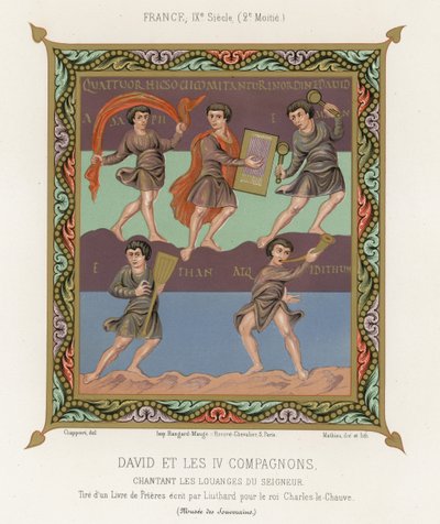 David und die vier Gefährten von French School