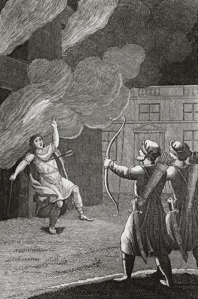 Alcibiades död av French School
