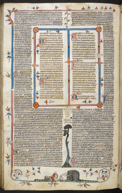 Decretal of Gregory IX med glans av Bernard of Parma (
