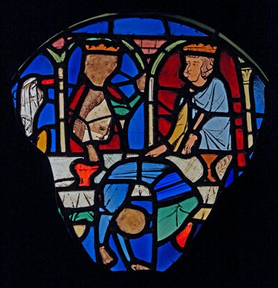 Föreställer Salomes dans före Herodes, ex Ste Chapelle av French School