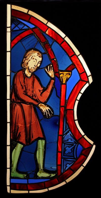Föreställer den blinde Samson, ex Ste Chapelle, Bay K av French School
