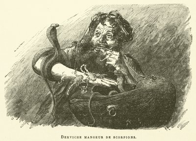 Dervisch Eater Of Scorpions (gravyr) av French School
