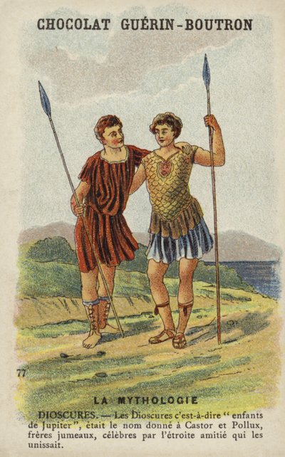 Dioscuri, dvs Castor och Pollux av French School