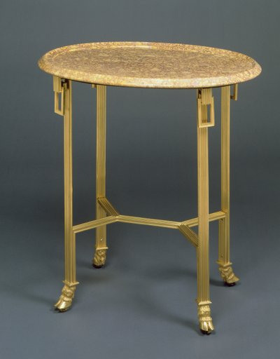 Katalog Gueridon, ca 1799 (ormolu och marmor) av French School
