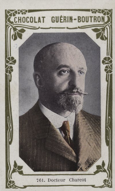 Doktor Charcot (färgad bild) av French School