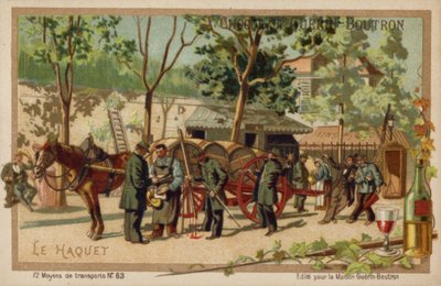 Dray (chromolitho) av French School