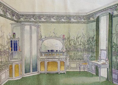 Omklädningsrum från Maison Barbedienne-Dumas av French School