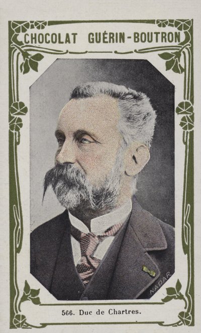 Duc de Chartres (färgad bild) av French School