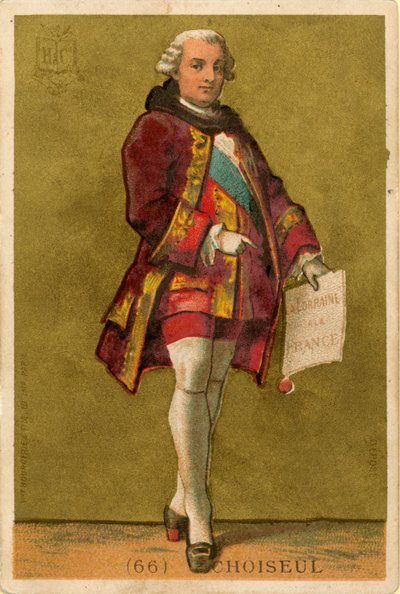 hertig av Choiseul av French School