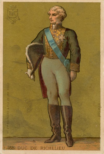 hertig av Richelieu av French School