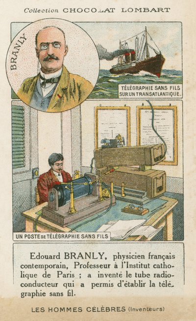 Edouard Branly, fransk fysiker och uppfinnare av French School