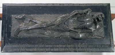 Bild av Guillaume Lefranchois (d.1446) känd som Potier, doktor och kanon av Bethune, 1446 av French School