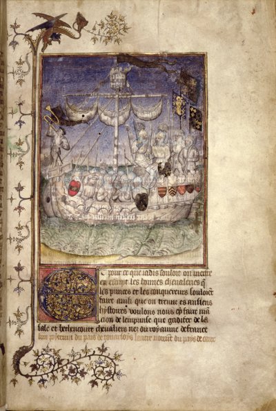 T.ex. 2709 fol.2 Ett skepp fullsatt av beväpnade män, från 