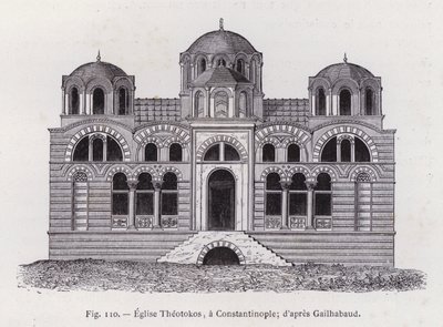 Eglise Theotokos, ett Konstantinopel; d