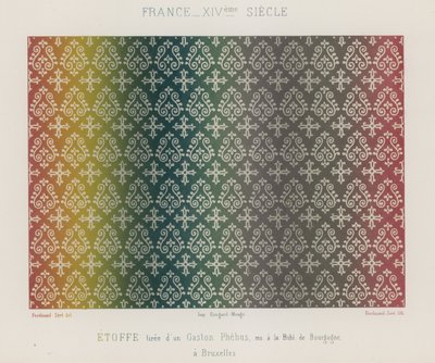 Broderade tyger från 1300-talets Frankrike av French School