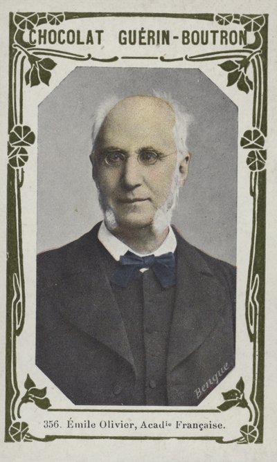 Emile Olivier, Franska Akademien (färgad bild) av French School