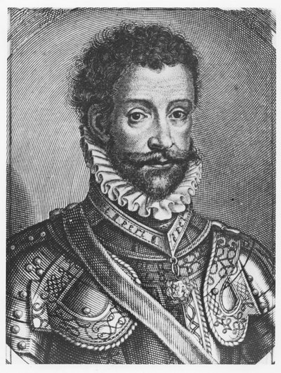Emmanuel Philibert, hertig av Savojen (gravyr) av French School