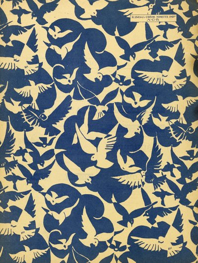 Slutpapper från Art-Gout_Beaute, ca 1920-talet (pochoirtryck) av French School
