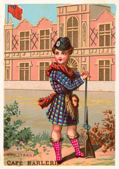 England (chromolitho) av French School