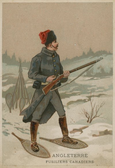 England - Kanadensiska Fusiliers av French School