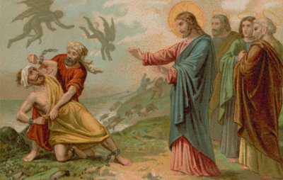 Avsnitt från Jesu Kristi liv av French School