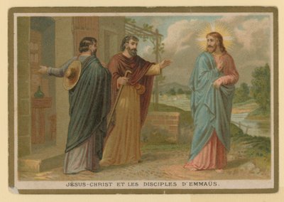 Avsnitt i Jesu Kristi liv (chromolitho) av French School