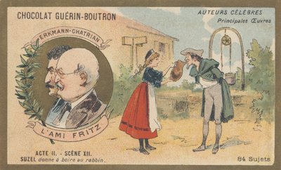 Erkmann-Chatrian, kollektiv pseudonym för Emile Erkmann (1822-1899) och Alexandre Chatrian (1826-1890), romanförfattare, författare till "L