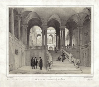 Universitetstrappa i Genua av French School