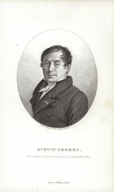 Etienne Renauld Augustin Serres av French School