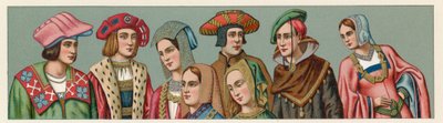 Europa XV-XVIth Cent Costume av French School