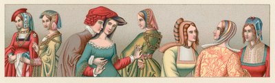 Europa XV-XVIth Cent Costume av French School
