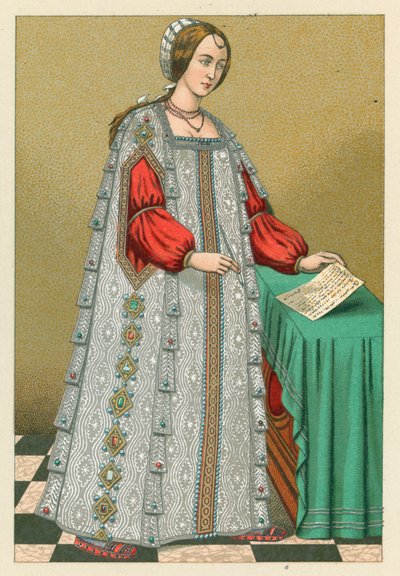 Europa XVIth Cent Costumeswed av French School