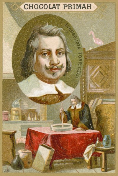 Evangelista Torricelli, italiensk fysiker och matematiker av French School