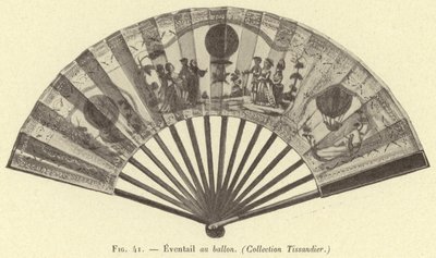Bollfläkt, (Tissandier Collection) av French School