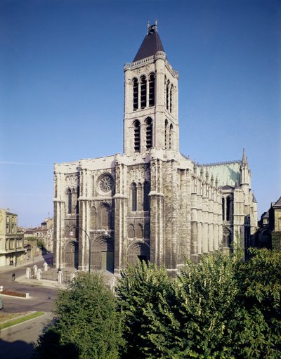 Exteriör vy från sydväst, 1122-1281 av French School