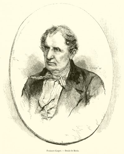 Fenimore Cooper (gravyr) av French School