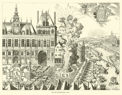Johannesbranden, 1615 av French School