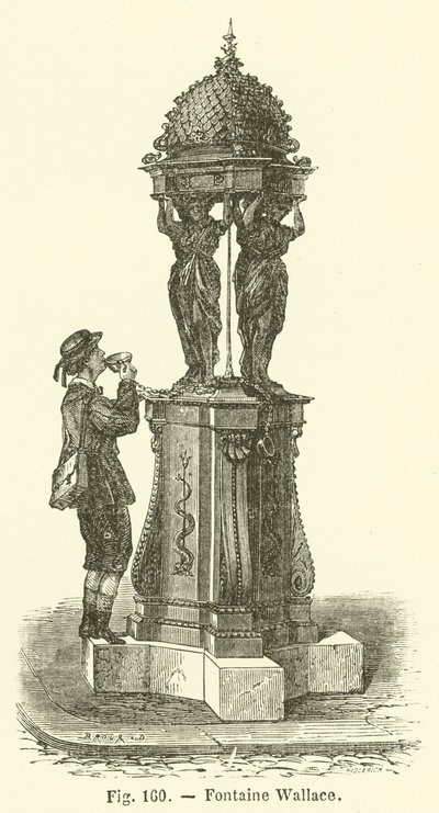Fontaine Wallace (gravyr) av French School