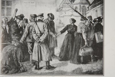 Tvångsförflyttning av franska civila från Lille till tyska arbetarkolonier, 1914-19 av French School