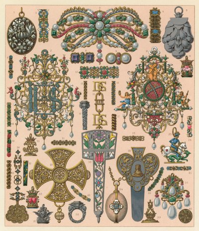 Frankrike XVIIth Cent Dräkt av French School