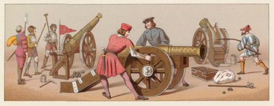 Frankrike XVIth Cent Dräkt av French School